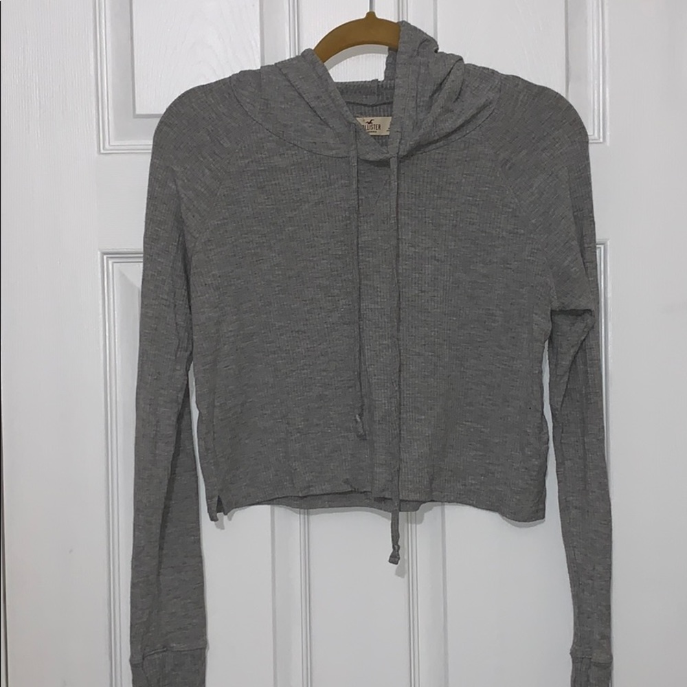 Cropped hoodie